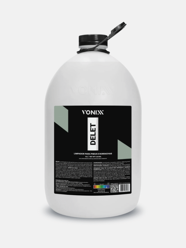 DELET - Limpiador de neumáticos y gomas 5 LT