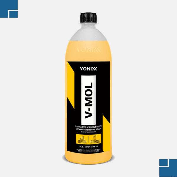 V MOL - Shampoo Desincrustante de lodo o barro 1.5 LT