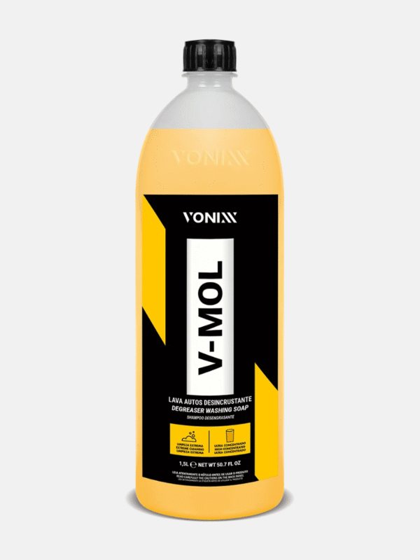 V MOL - Shampoo Desincrustante de lodo o barro 1.5 LT